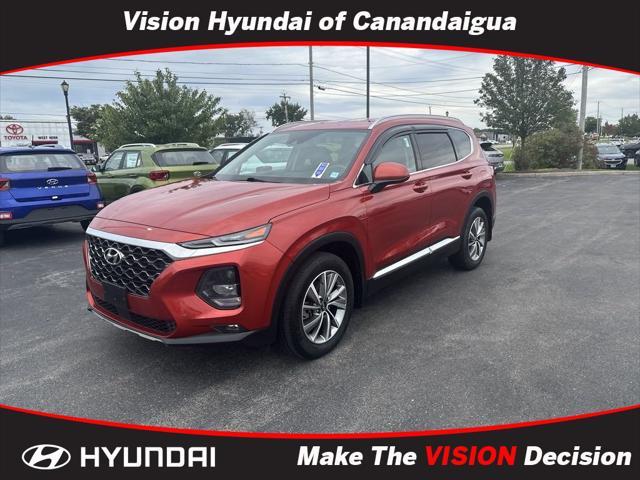 used 2020 Hyundai Santa Fe car, priced at $18,133