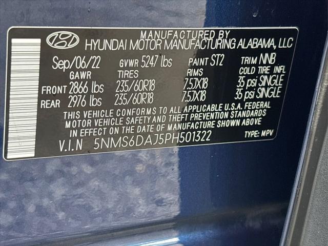 used 2023 Hyundai Santa Fe car, priced at $22,673