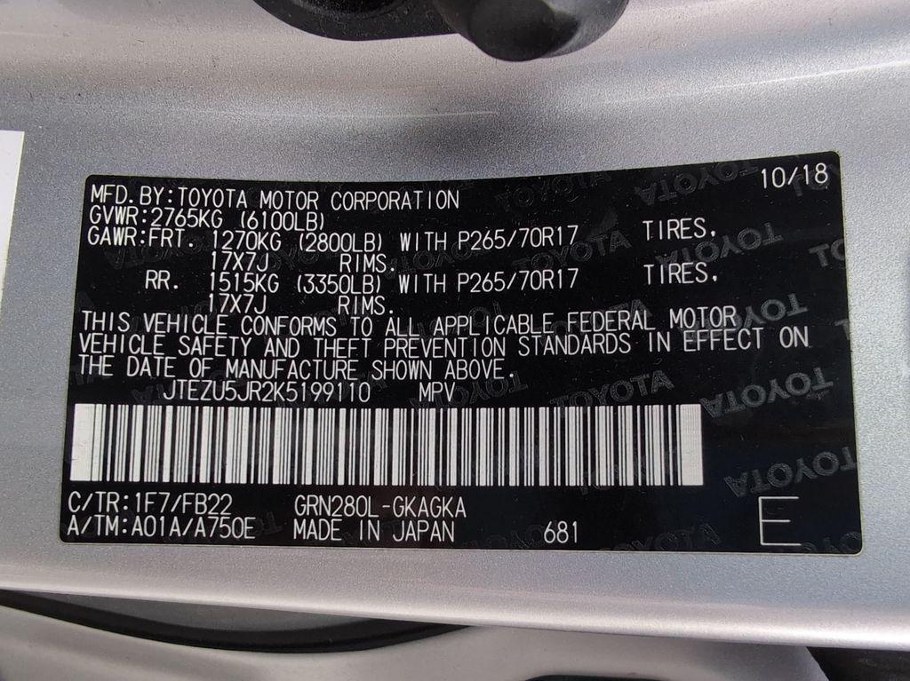 used 2019 Toyota 4Runner car, priced at $31,233