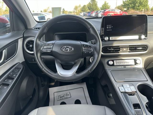 used 2023 Hyundai Kona EV car, priced at $36,600