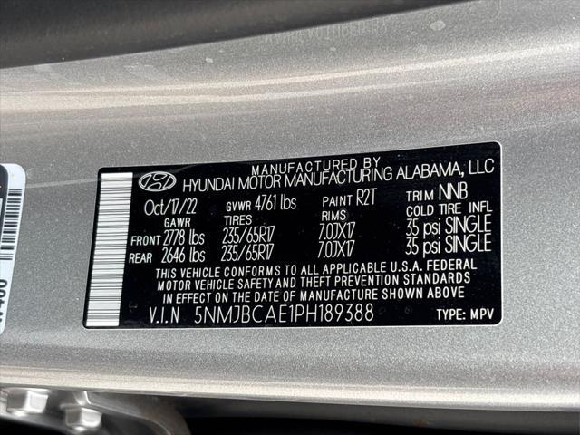 used 2023 Hyundai Tucson car, priced at $23,962