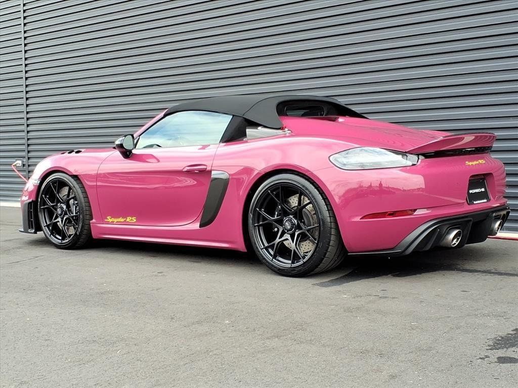 used 2025 Porsche 718 Spyder car, priced at $229,990