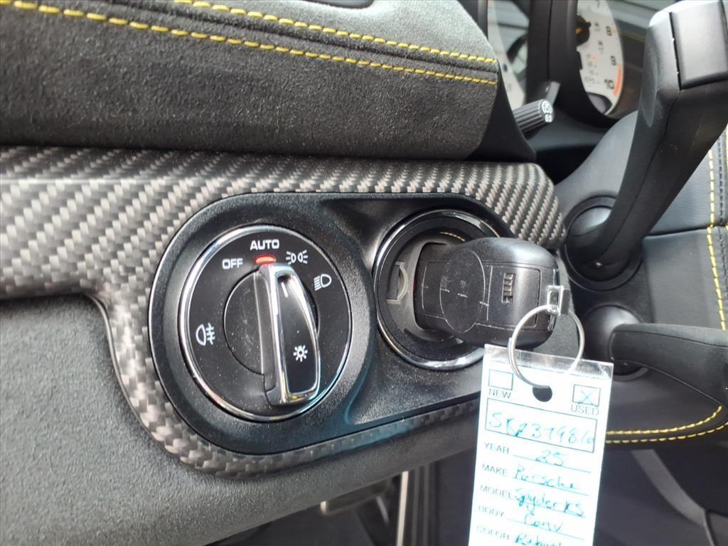 used 2025 Porsche 718 Spyder car, priced at $229,990