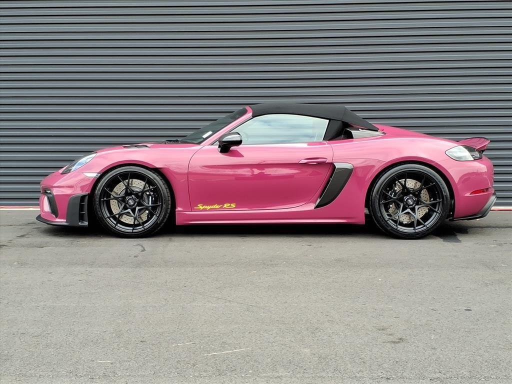 used 2025 Porsche 718 Spyder car, priced at $229,990