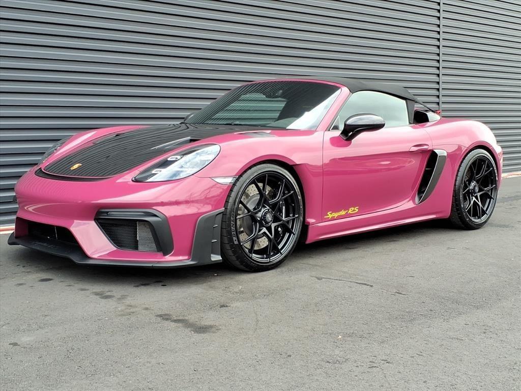 used 2025 Porsche 718 Spyder car, priced at $229,990