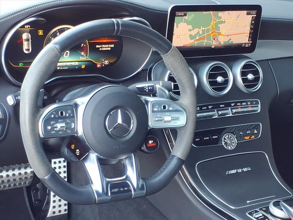 used 2020 Mercedes-Benz AMG C 63 car, priced at $57,492