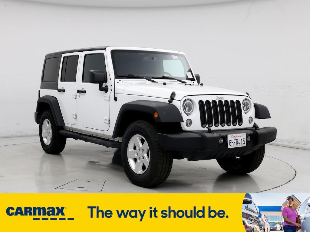 used 2016 Jeep Wrangler car, priced at $18,998