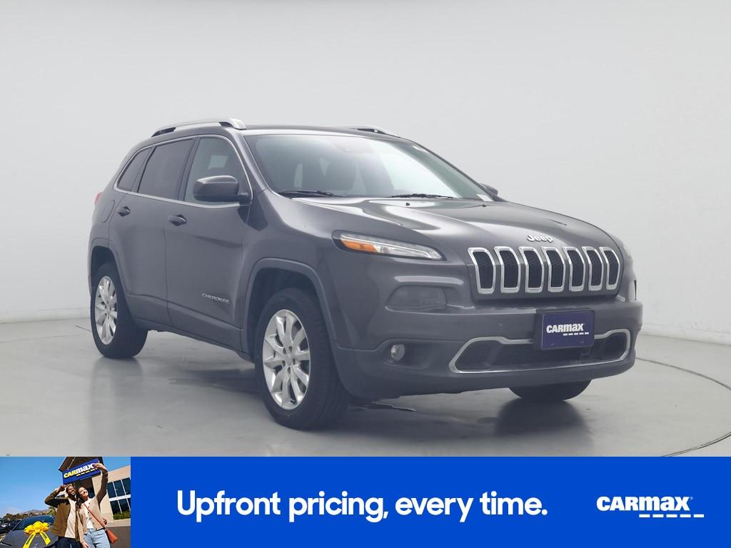 used 2016 Jeep Cherokee car, priced at $13,998