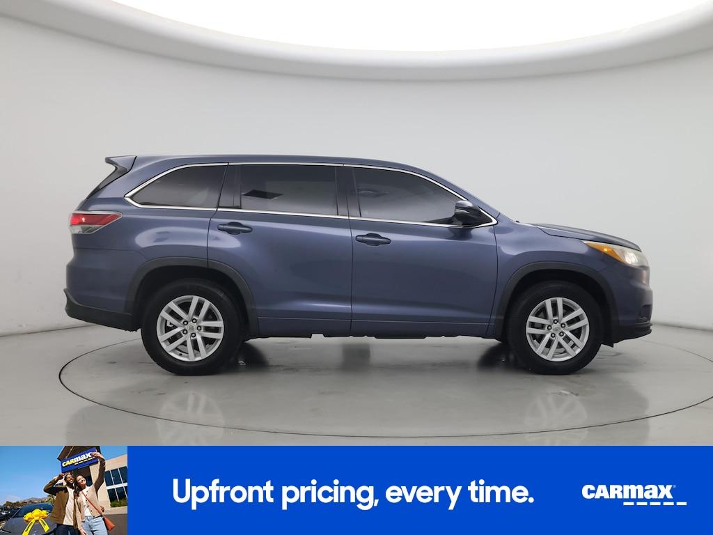 used 2015 Toyota Highlander car, priced at $17,998