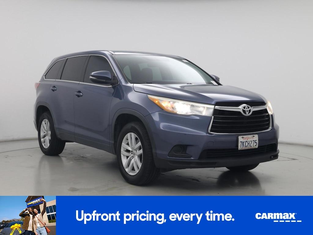 used 2015 Toyota Highlander car, priced at $17,998