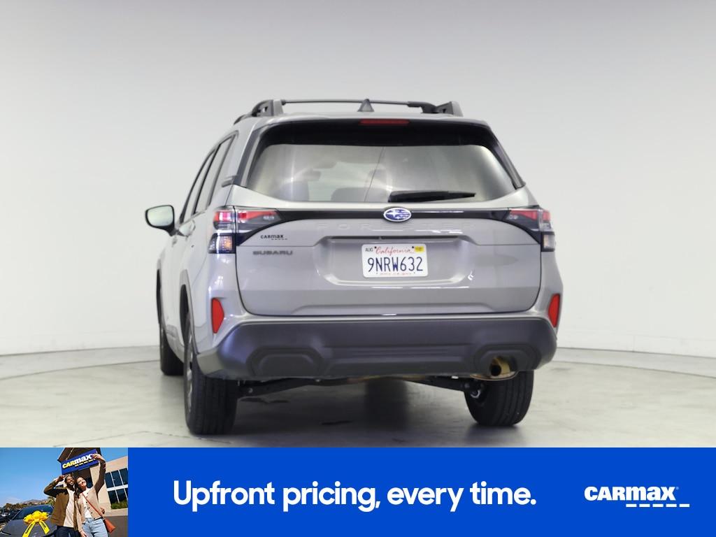 used 2025 Subaru Forester car, priced at $32,998