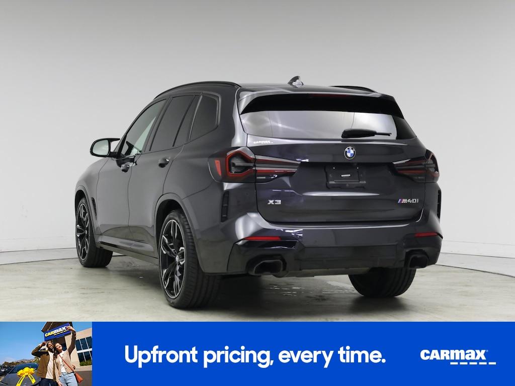 used 2022 BMW X3 car, priced at $47,998