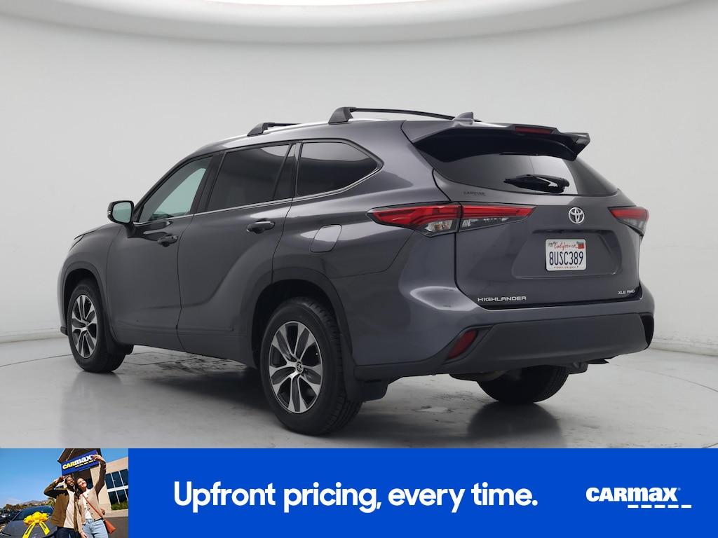 used 2021 Toyota Highlander car, priced at $34,998