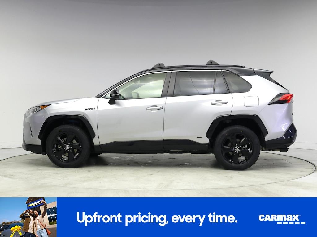 used 2021 Toyota RAV4 Hybrid car, priced at $34,998