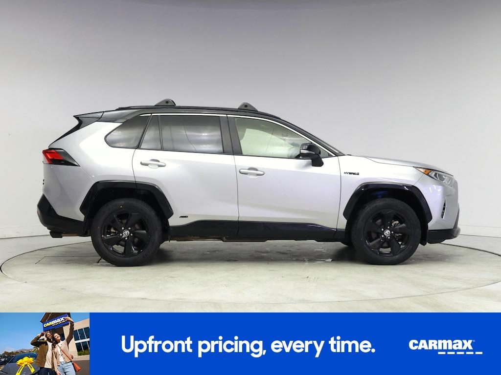 used 2021 Toyota RAV4 Hybrid car, priced at $34,998