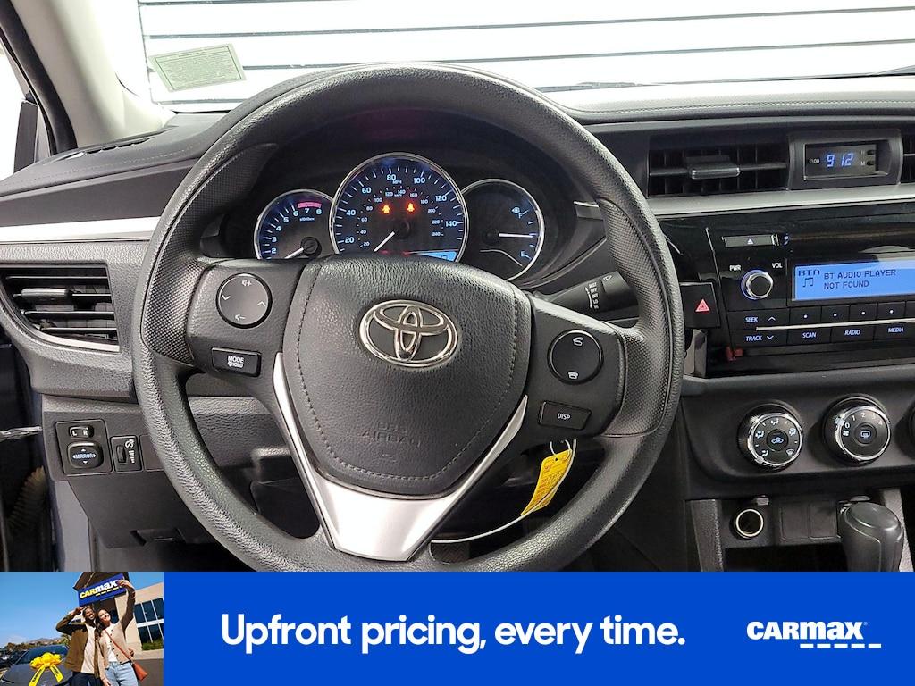 used 2015 Toyota Corolla car, priced at $16,998