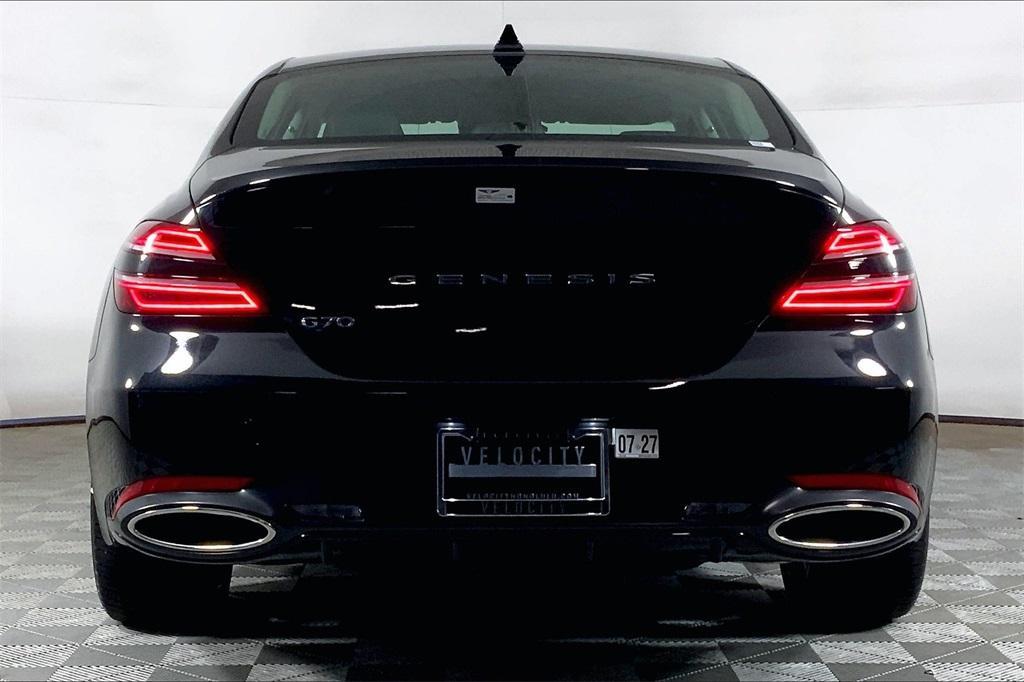 new 2025 Genesis G70 car, priced at $50,108