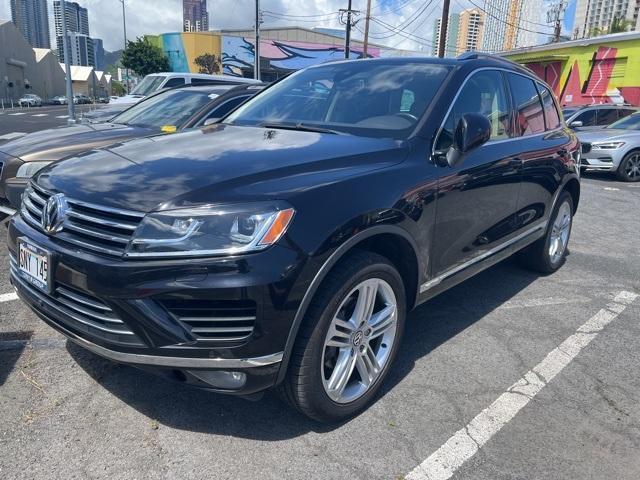 used 2015 Volkswagen Touareg car, priced at $14,125