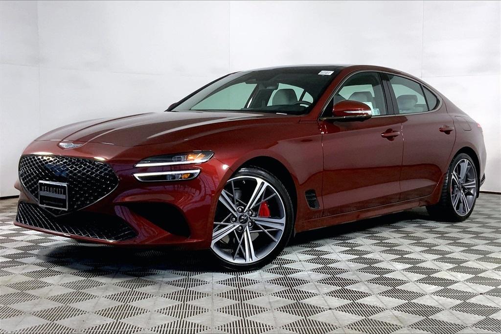 new 2025 Genesis G70 car, priced at $62,803