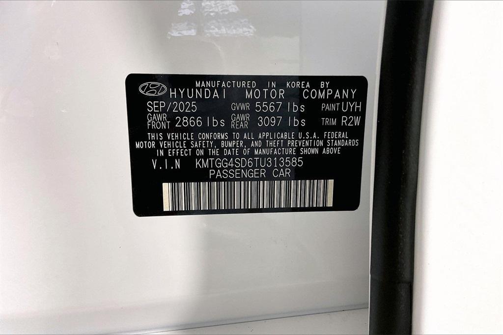 new 2026 Genesis G80 car, priced at $87,693