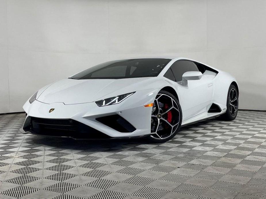 used 2021 Lamborghini Huracan EVO car, priced at $239,888