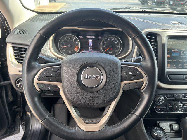 used 2015 Jeep Cherokee car, priced at $15,500