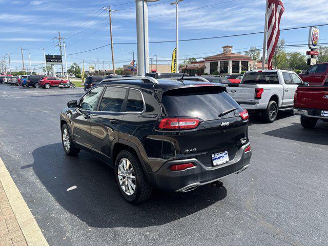 used 2015 Jeep Cherokee car, priced at $15,500