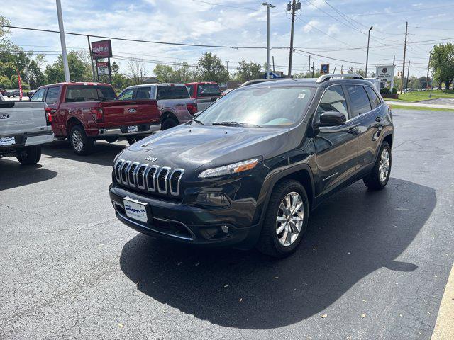used 2015 Jeep Cherokee car, priced at $15,500
