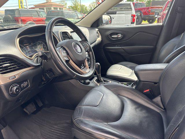 used 2015 Jeep Cherokee car, priced at $15,500