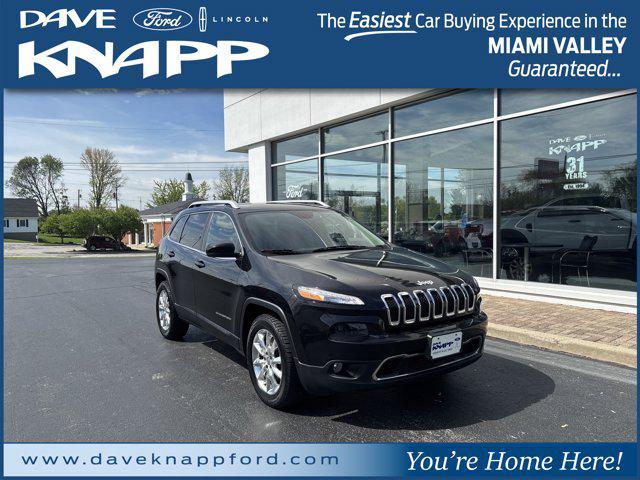 used 2015 Jeep Cherokee car, priced at $15,500