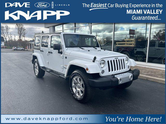 used 2015 Jeep Wrangler Unlimited car, priced at $23,950