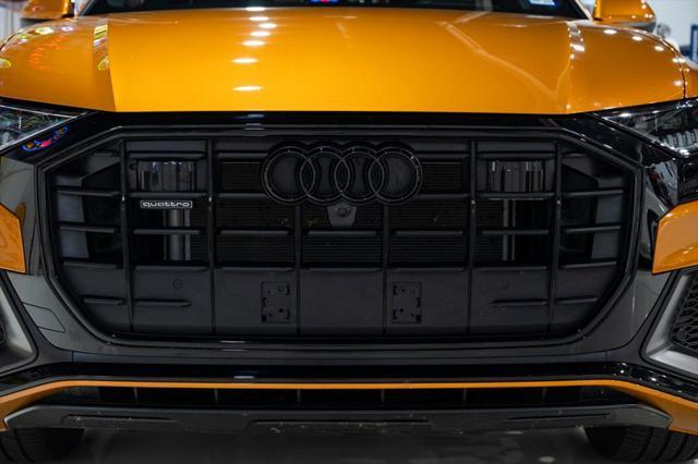 used 2023 Audi Q8 car, priced at $74,900