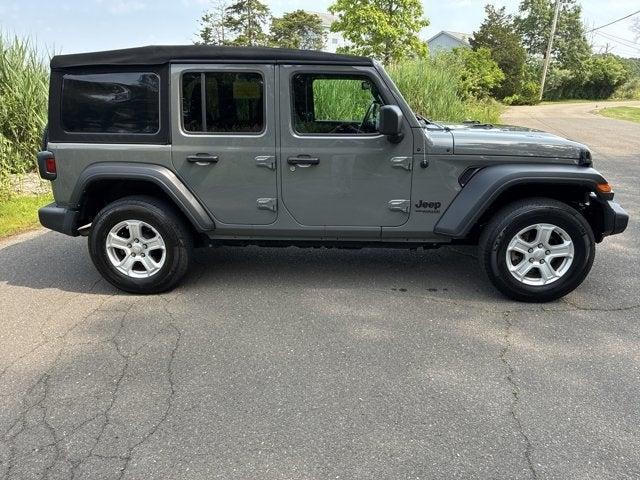 used 2022 Jeep Wrangler Unlimited car, priced at $32,995