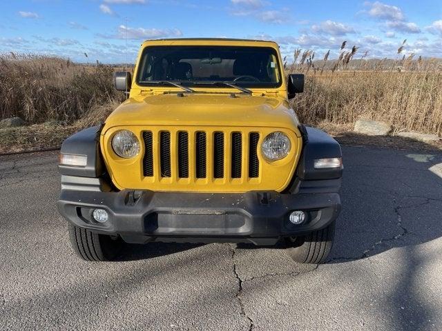 used 2021 Jeep Wrangler car, priced at $27,495