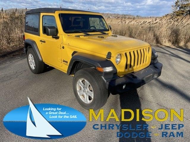 used 2021 Jeep Wrangler car, priced at $27,495