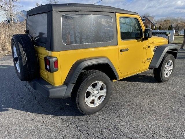 used 2021 Jeep Wrangler car, priced at $27,495