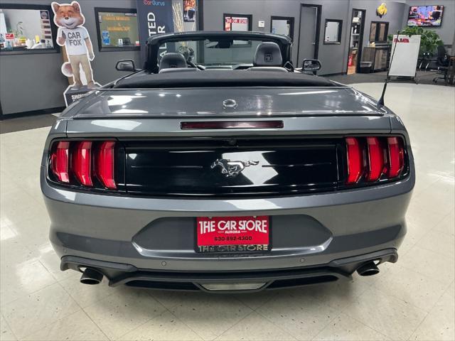 used 2022 Ford Mustang car, priced at $21,995