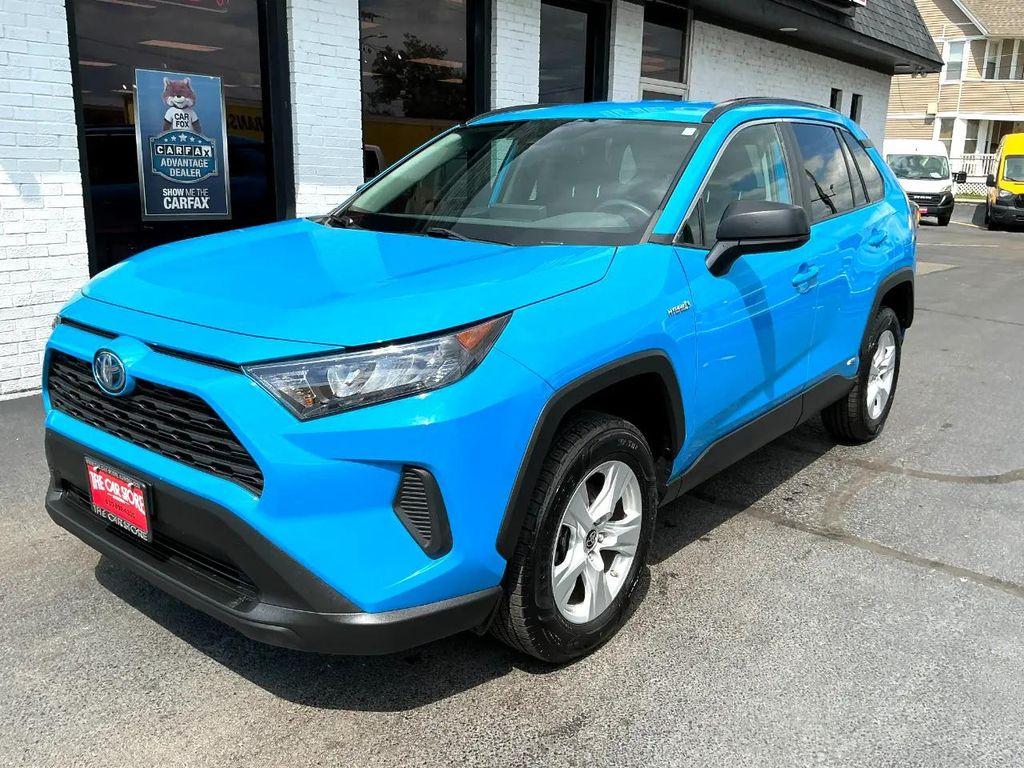 used 2021 Toyota RAV4 Hybrid car, priced at $19,995