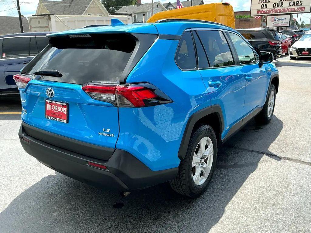 used 2021 Toyota RAV4 Hybrid car, priced at $19,995