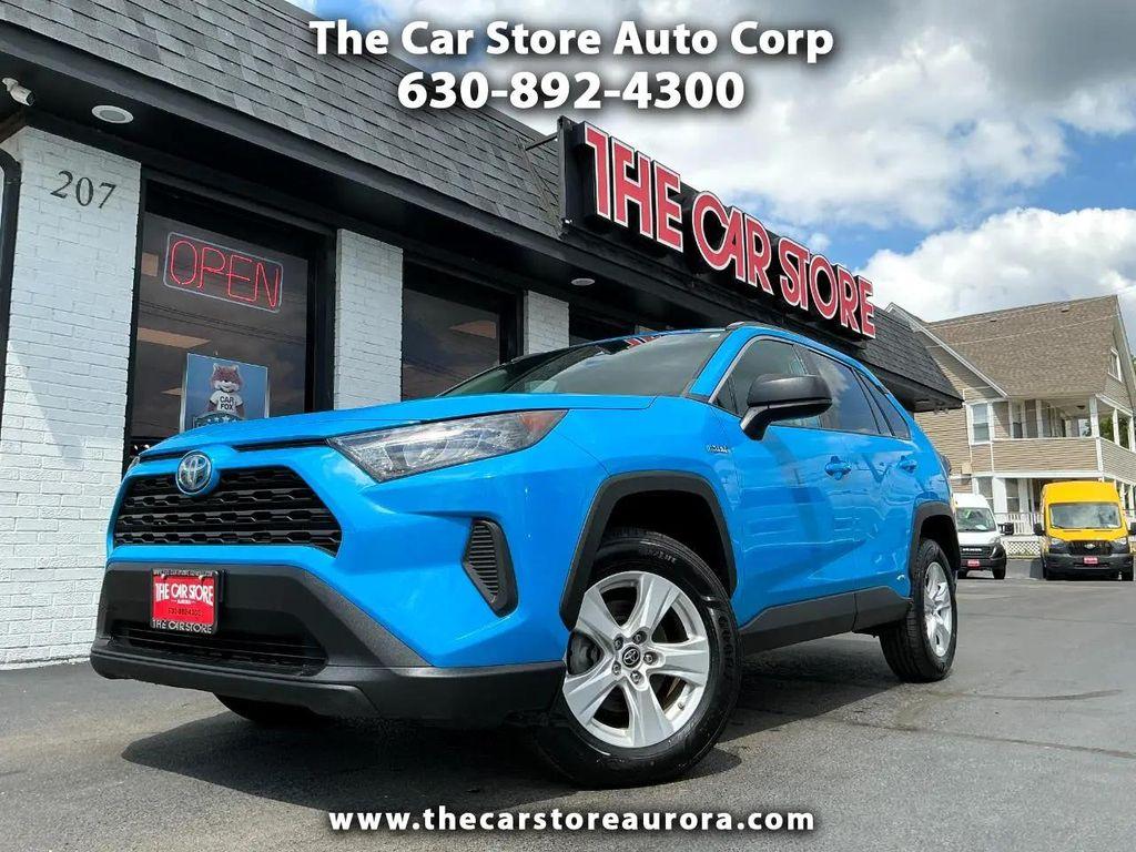 used 2021 Toyota RAV4 Hybrid car, priced at $19,995