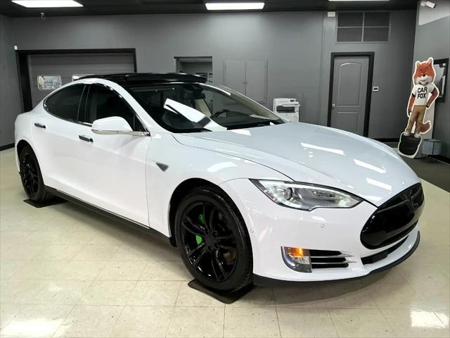 used 2014 Tesla Model S car, priced at $11,995