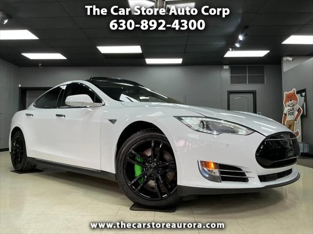 used 2014 Tesla Model S car, priced at $11,995