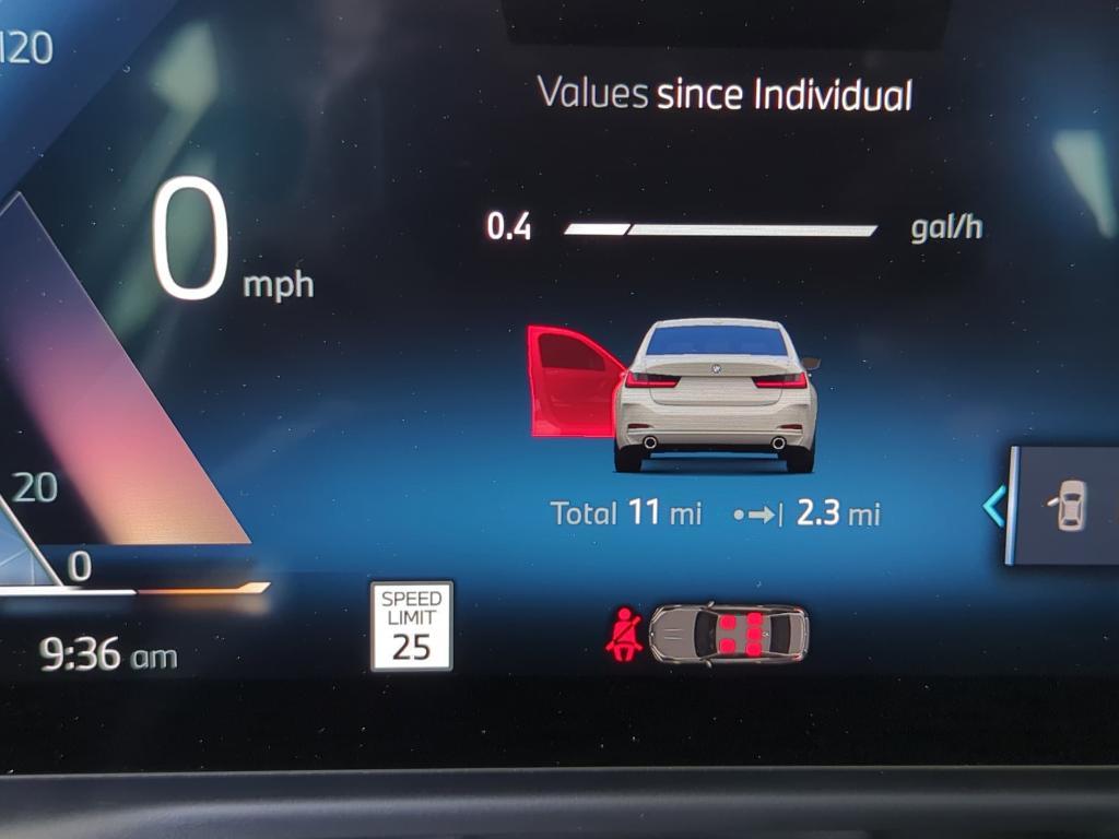 new 2025 BMW 330 car, priced at $51,110
