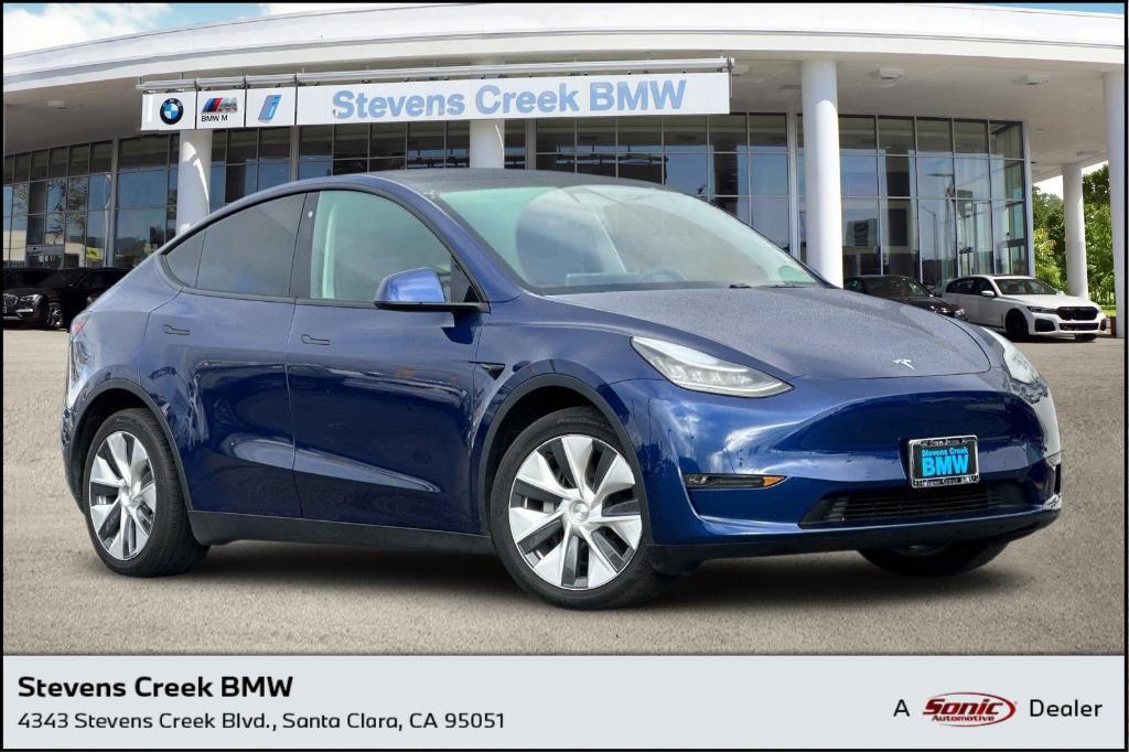 used 2020 Tesla Model Y car, priced at $29,999