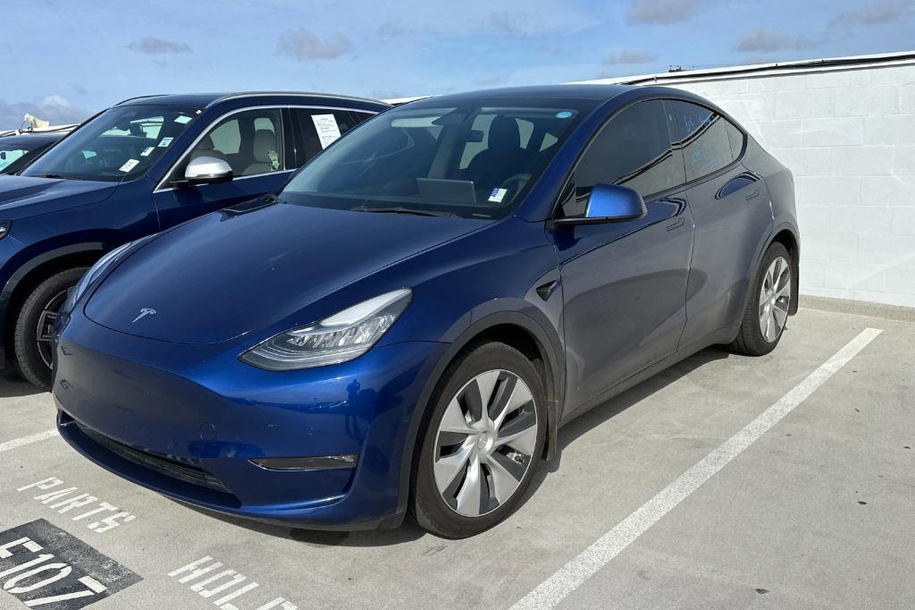 used 2021 Tesla Model Y car, priced at $27,999