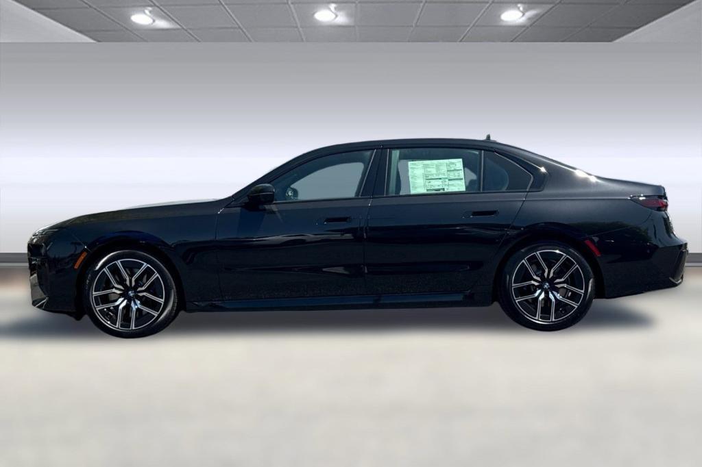 new 2025 BMW 740 car, priced at $107,855