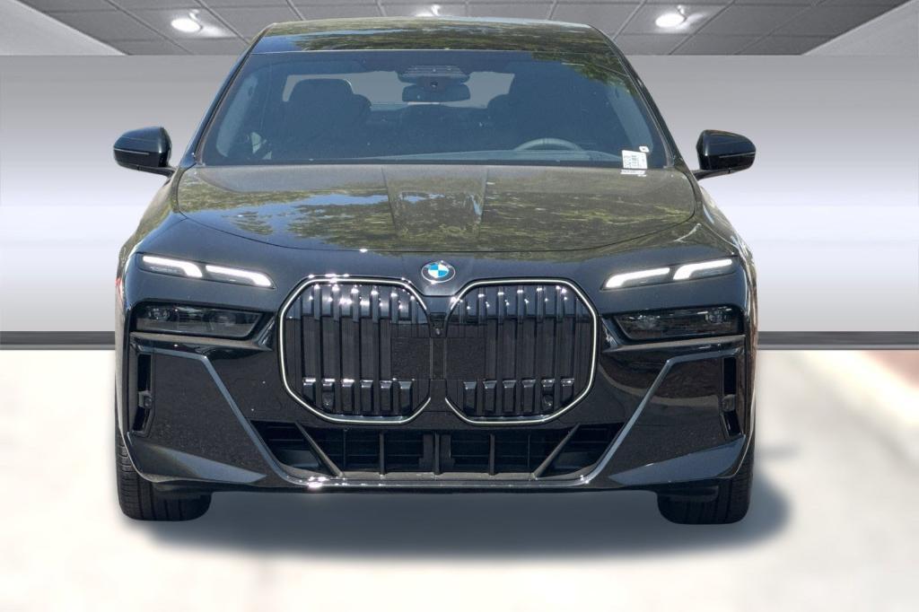 new 2025 BMW 740 car, priced at $107,855