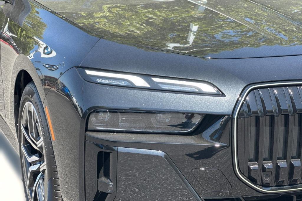 new 2025 BMW 740 car, priced at $107,855