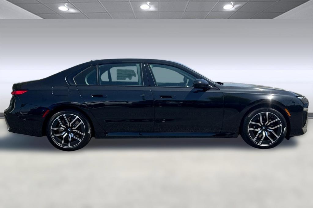 new 2025 BMW 740 car, priced at $107,855
