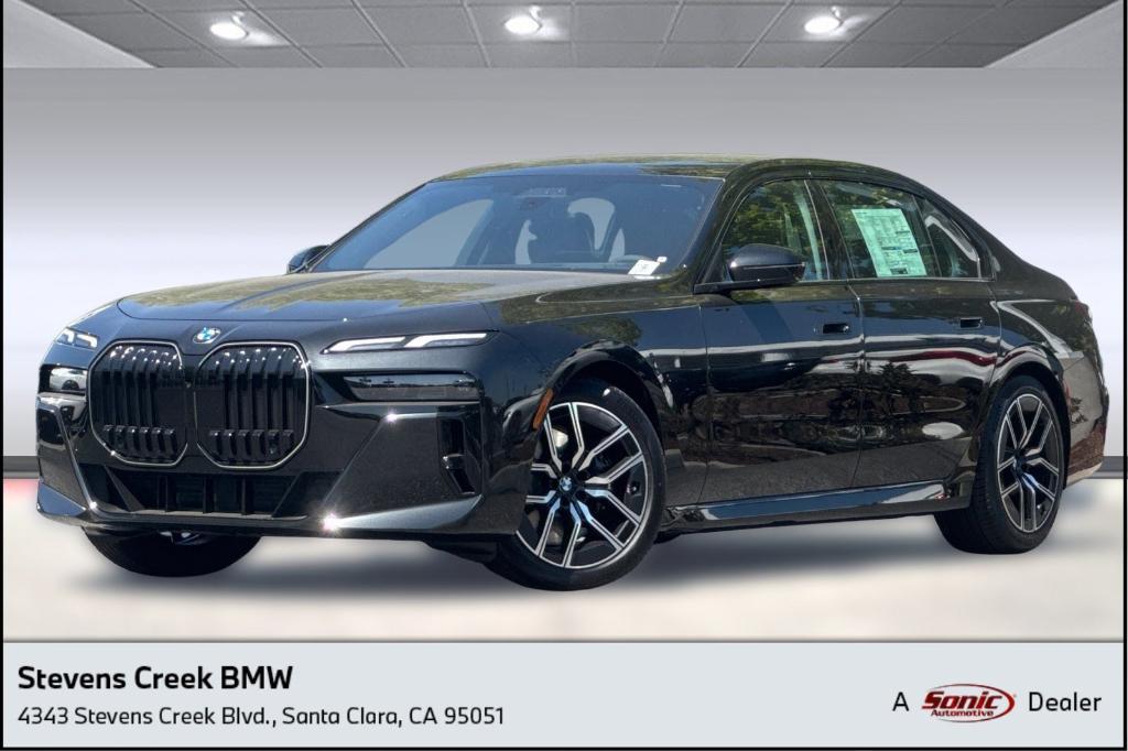 new 2025 BMW 740 car, priced at $107,855